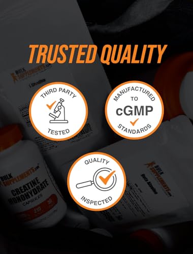 BulkSupplements.com TMG Powder - Trimethylglycine as Betaine Anhydrous, TMG Supplement - Trimethylglycine Supplement, Gluten Free - 1500mg per Serving 500g (1.1 lbs) (Pack of 1)