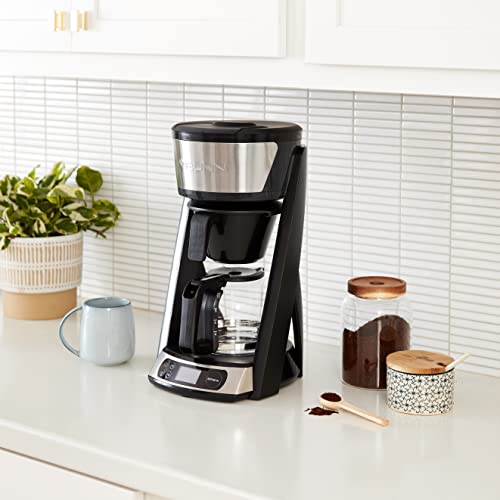BUNN Heat N Brew Programmable Coffee Maker, 10 cup, Stainless Steel, HB