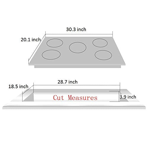 Deli-kit 30 inch Gas Cooktops Dual Fuel Sealed 5 Burners Drop-In Tempered Glass Gas Hob DK157-A01S Gas Cooktop