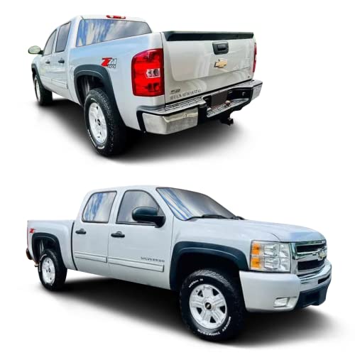 Factory/OE Design Fender Flares for 2007-2013 Chevrolet Silverado. Set of 4 (Short Bed (5'8") Models) | DOES NOT FIT ANY GMC TRUCKS