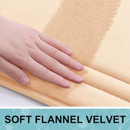 Grandaily Memory Foam Bath Mat Rug 59x24, Ultra Soft, Non-Slip and Absorbent Bathroom Rugs, Machine Wash Dry, Comfortable Bath Rug Carpet for Bathroom Floor, Tub and Shower, Black