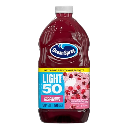 Ocean Spray® Cran-Raspberry50™ Cranberry and Raspberry Juice Drink, 64 Fl Oz Bottle (Pack of 1)