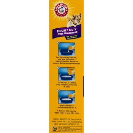 Arm & Hammer Double Duty Litter Deodorizer with Advanced Odor Control 30oz (5)