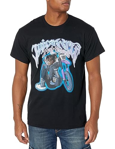 Juice WRLD Unisex-Adult Standard Not Enough Moto Tee, Black, Small