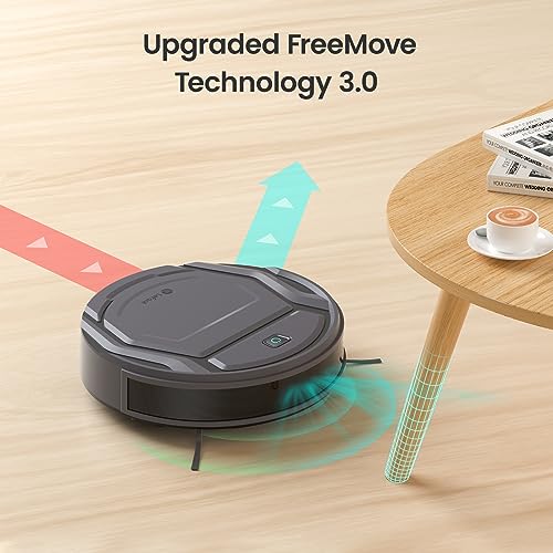 Lefant Robot Vacuum and Mop, Robotic Vacuum Cleaner with 3200Pa Suction, Smart Navigation, 150 Mins Runtime, Works with Alexa and Google Assistant, Self-Charging, Ideal for Pet Hair,Floor,Carpet(U180)