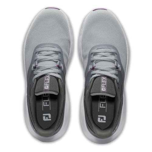 FootJoy Women's FJ Flex Golf Shoe, Beige, 8