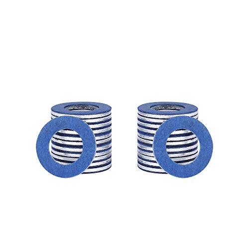 90430-12031 (24Pcs) Aluminum Oil Drain Plug Gaskets Fits for Toyota Lexus Scion Crush Washer Seals Replaces# 9043012031