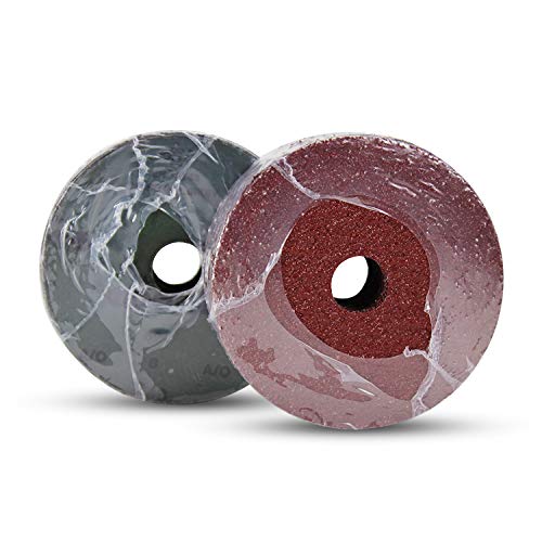 BHA Aluminum Oxide Resin Fiber Sanding and Grinding Discs, 5” x 7/8”, 24 Grit - 25 Pack