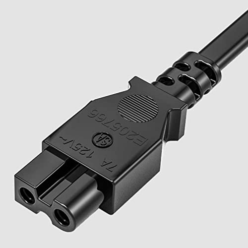 Sewing Machine Power Cord, 6FT AC Power Cable Compatible with Brother, Singer, Bernina, White, Baby-Lock, Viking and Pfaff Sewing Machine