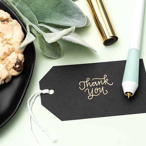 We R Memory Keepers Foil Quill Fine Tip Freestyle Pen, Make Custom Designs For Planners, Journals, Cards, Scrapbook Pages, and More, Heat-resistant Grip, On-the-go USB Plug, Craft Projects