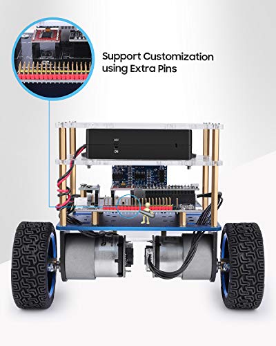 ELEGOO Tumbller Self-Balancing Robot Kit for Arduino Robotics for Kids Ages 8-12 12-16 Birthday Gifts for 8 9 10 11 12 13 14 15 Year Old Boys Girls Teens STEM Building Toys Science Kits Robot Building