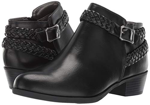 LifeStride Women's Adriana Ankle Bootie Boot, black, 7.5 M US