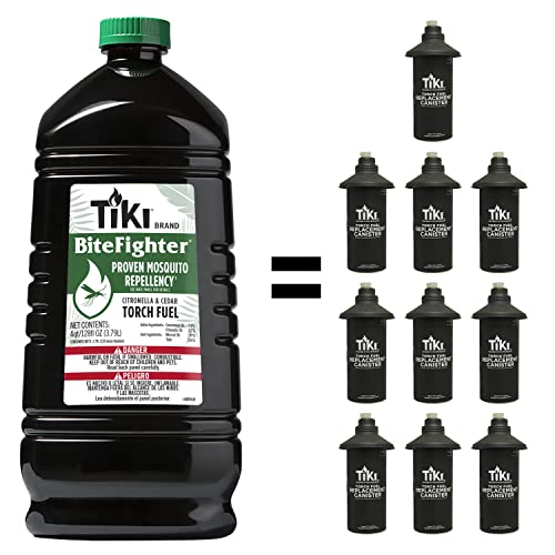 Tiki Brand BiteFighter Mosquito Repellent Torch Fuel, 64 Ounces