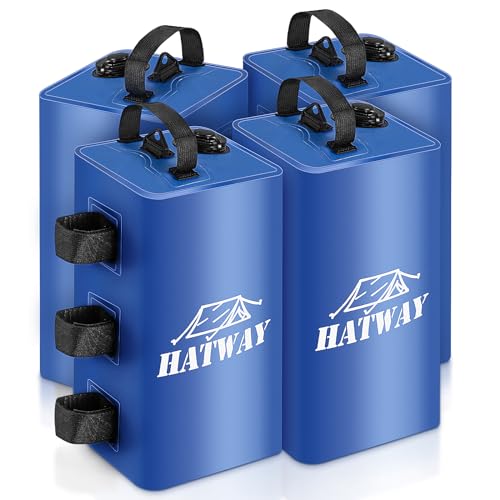 Hatway Canopy Water Weight Bag,88 LBS Water Tent Weights Set of 4 Leg Weights for Pop Up Canopy,Gazebo,Canopies,Tent-4 * 10L-Black