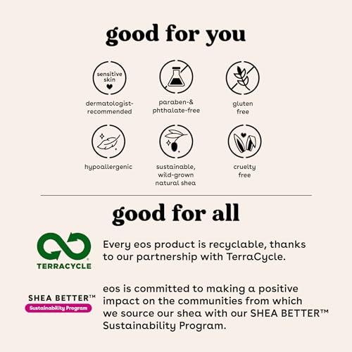 eos FlavorLab Super Soft Shea Lip Balm Sticks - Totally Tropical Variety Pack | Lip Moisturizer | 24 Hour Hydration | Gluten Free Lip Care| 4 Pack,Dragonfruit