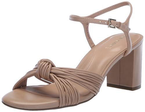 Anne Klein Women's Renatta Heeled Sandal, Nude, 11