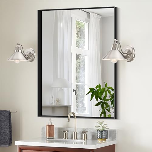 Kira Home Welton 8.5" Modern Industrial Wall Sconce, Brushed Nickel Finish