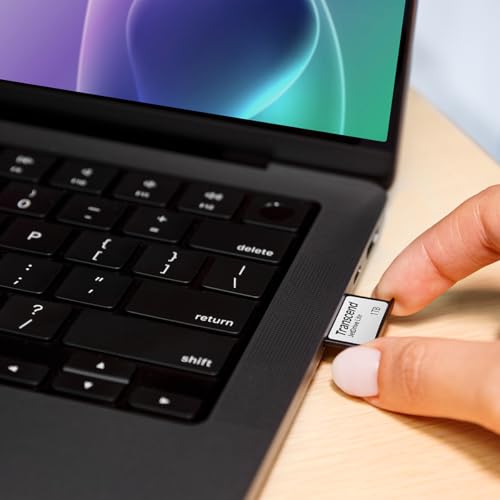 Transcend 1TB JDL330, Expansion Card for MacBook M4 Pro 2024, 2023, 2021, Lightweight Design, Up to 95 MB/s, JetDrive Lite 330 - TS1TJDL330