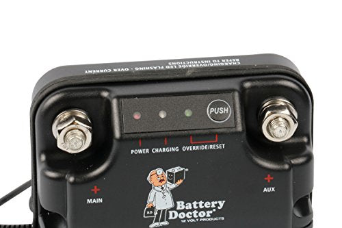 WirthCo 20090 Battery Doctor 75 Amp/100 Amp Battery Isolator , Black