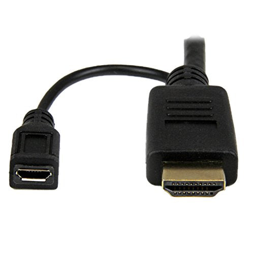StarTech.com HDMI to VGA Cable - 3 ft / 1m - 1080p - 1920 x 1200 - Active HDMI Cable - Monitor Cable - Computer Cable (HD2VGAMM3)