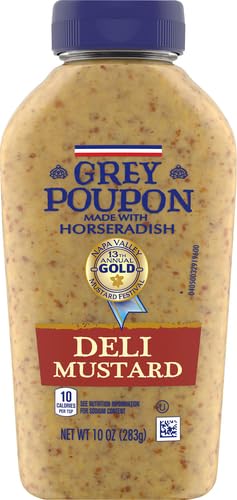 Grey Poupon Deli Mustard (10 oz Squeeze Bottle)