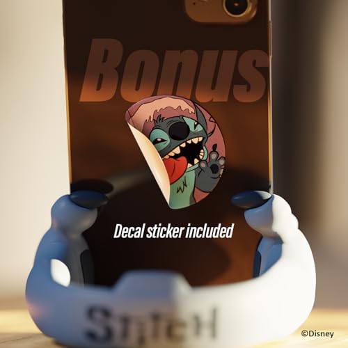 iJoy Disney Stitch Hands Phone Stand for Desk- Stitch Disney Phone Holder Stand for Home/Office/More – Lilo and Stitch Gifts for Girls, Boys, and All Fans of Lilo and Stitch Stuff