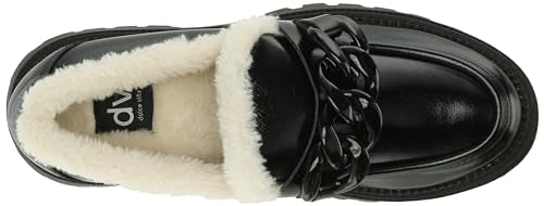 DV Dolce Vita Womens Larazzo Loafer, Black, 10 US