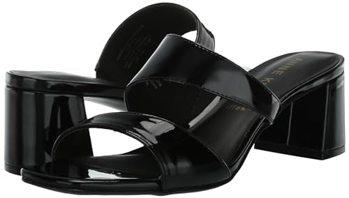 Anne Klein Women's Kinder Heeled Sandal, Pink, 10