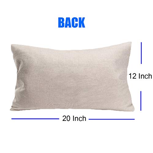 Fukeen St Patricks Day Pillow Covers 12x20 Inch Lucky Clover Green Shamrock Lumbar Pillow Cover Decorations Spring Saint Patrick's Day Farmhouse Outdoor for Home Decor Throw Pillow Cases