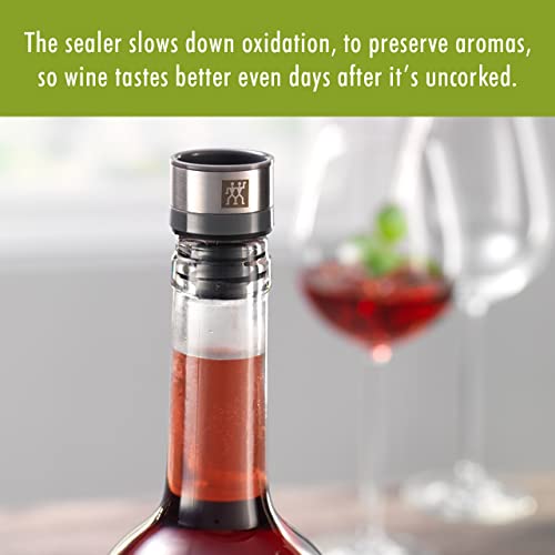 ZWILLING Fresh & Save 3-pc Vacuum Wine Sealer (Set of 3), Gift Set