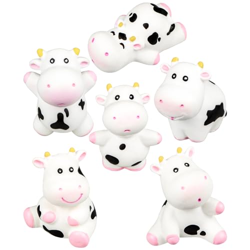 3D Cow Decoration Charms, Cute Charm Gift for Toddler Girls Kids Teens Women Adults