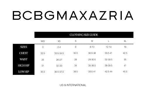 BCBGMAXAZRIA Women's Straight Leg Pant Crease Functional Pockets Trouser, Gardenia