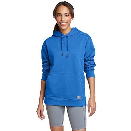 Eddie Bauer Men's Camp Fleece Pullover Hoodie, Dark Sable, Small