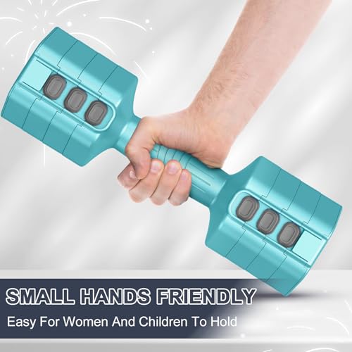 EAST MOUNT Weights Dumbbells Set of 2,Adjustable Dumbells for Women,4 in 1 Free Weights Each 2lb 3lb 4lb 5lb Hand Weights for Home Gym Exercise Training (Blue)