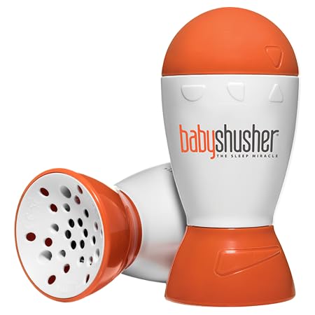 Baby Shusher - The Original Shhh Calming Sound Machine for Baby | Stops Fussy Crying Spells | for Parents, Pediatricians, Photographers | Portable for Travel | 15 or 30 minute Timer