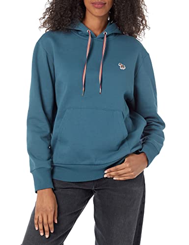 PS by Paul Smith Women's Zebra Hoodie, Indigo, X-Small