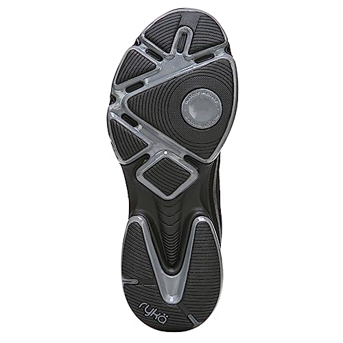 Ryka Womens Devotion Xt Cross Trainer, Black Grey, 8.5 US
