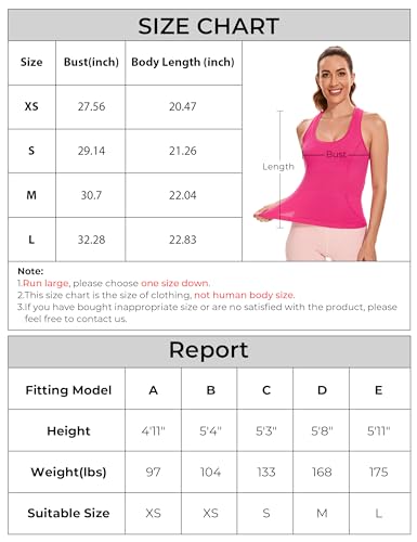 MathCat Workout Tank Tops for Women Sleeveless Gym Tops Seamless Racerback Athletic Yoga Shirts Purple