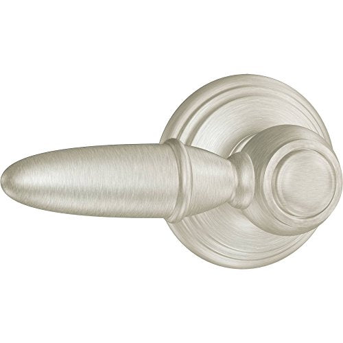 Moen Kingsley Brushed Nickel 3.3" Brass Decorative Toilet Tank Flush Lever, YB5401BN