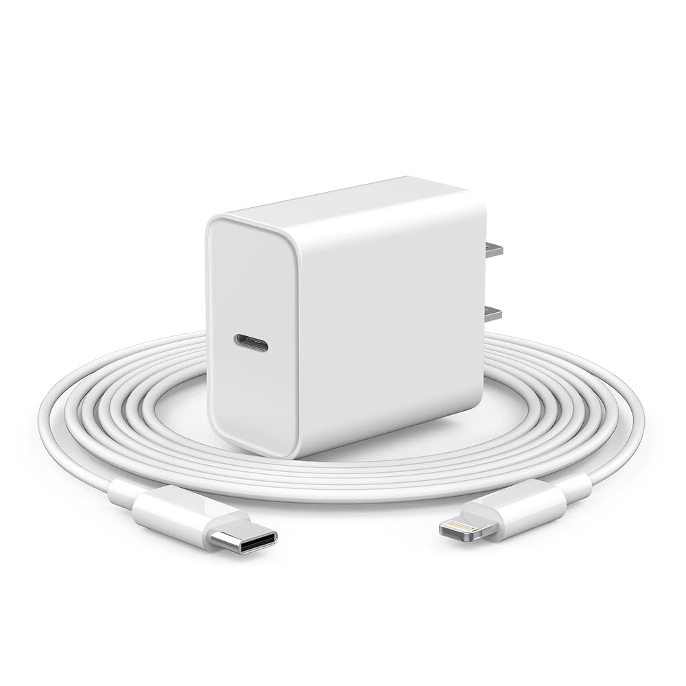 for hone14 13 12 11 Fast Charger Certified 20W PD USB C Wall Charger Block with Extra Long 6TF Type C to ightning Cable Compatible for Phone 14 14 Pro Max 13 13Pro Max12 11Pro