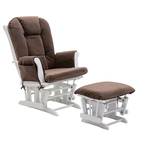 Rejoice Home Castaway Glider Rocking Chair Replacement Cushion Set - Beige