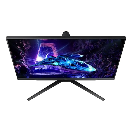 Samsung 24-Inch Odyssey G3 (G30D) Series FHD Gaming Monitor, 1ms, 180Hz, AMD FreeSync, Adjustable Stand, Black Equalizer, Virtual Aim Point, Eye Saver Mode, Flicker-Free, LS24DG302ENXZA