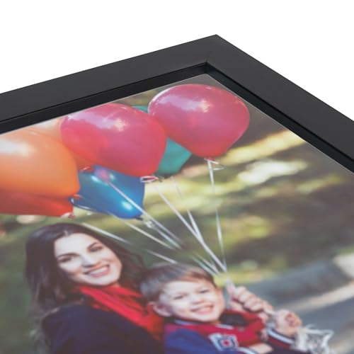 ArtToFrames 10x10 inch Black Picture Frame, WOMFRBW72079-10x10