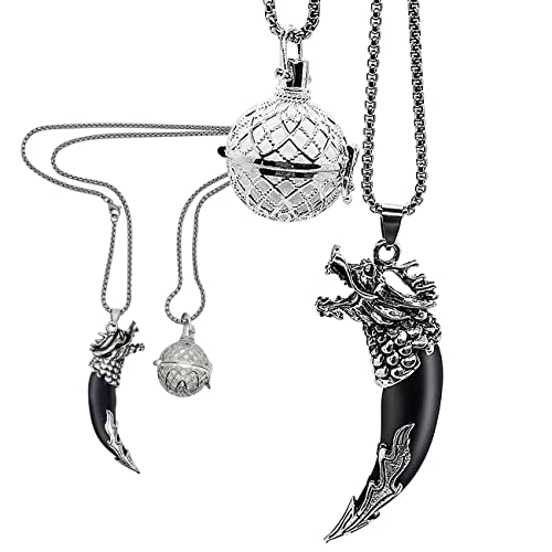 DIANKUZHAN Hollow Ball Pendant Car Essential Oil Diffuser Car Mirror Hanging Accessories Air Diffuser Freshener Perfume Necklace Pendant Aromatherapy Jewelry Ornament Gift For Men Women