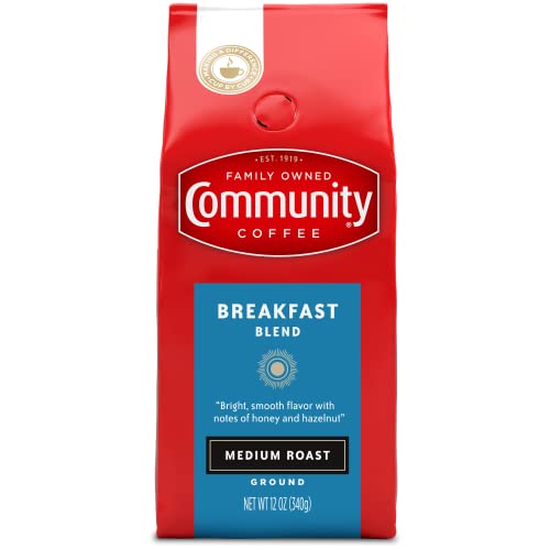 Community Coffee 100% Colombia, Medium Dark Roast Ground Coffee, 12 Ounce (Pack of 1)