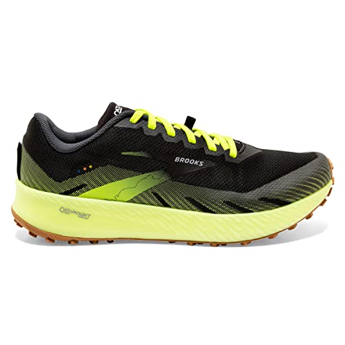 Brooks Catamount Men's Trail Running Shoe - Blue/Lime/Biscuit - 12