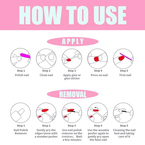 Colorful Nails Press on Nails Medium Almond Fake Nails with Gorgeous colorful stripes Designs Rainbow Elements Full Cover Acrylic False Nails for Women Manicure(24 PCS)