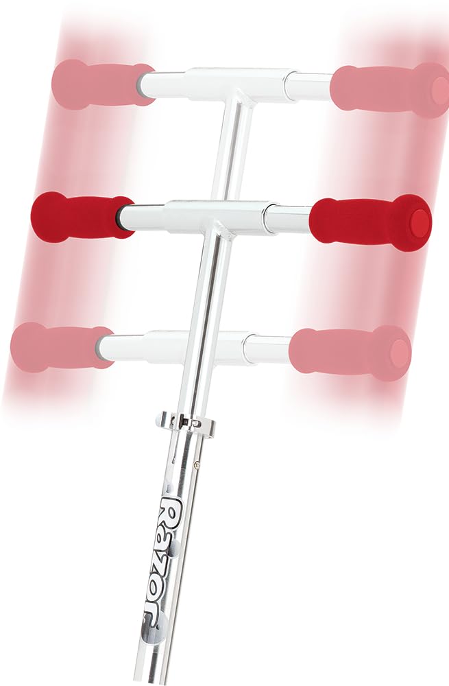 Razor A5 LUX Kick Scooter - Red - FFP , 38.6 Inch