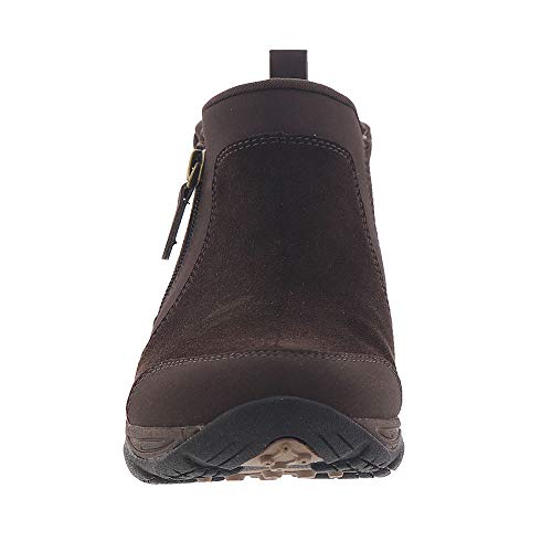 Easy Spirit Women's Evony Ankle Boot, Brown 201, 8 X-Wide