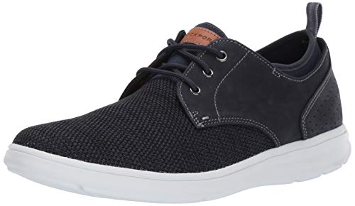Rockport Men's Zaden Plain Toe Oxford, Navy NBK/MES, 11.5 M US